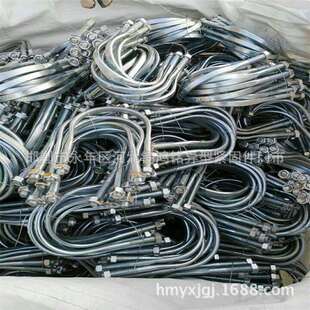 热镀锌U型抱箍 电力U型螺栓 M16*150-350电线杆卡箍螺栓