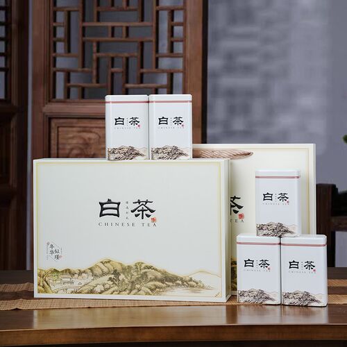 白茶包装盒空礼盒半斤装一斤装茶叶空盒通用安吉白茶礼品盒茶叶盒