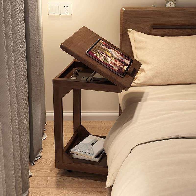 边几茶几可移动客厅2025新款实木腿翻盖沙发边柜小桌子卧室床边桌,3C数码配件,其它配件,淘宝优惠券,粉丝福利购,淘宝优惠卷