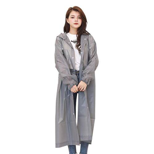 durable thick EVA women men raincoat waterproof cap poncho