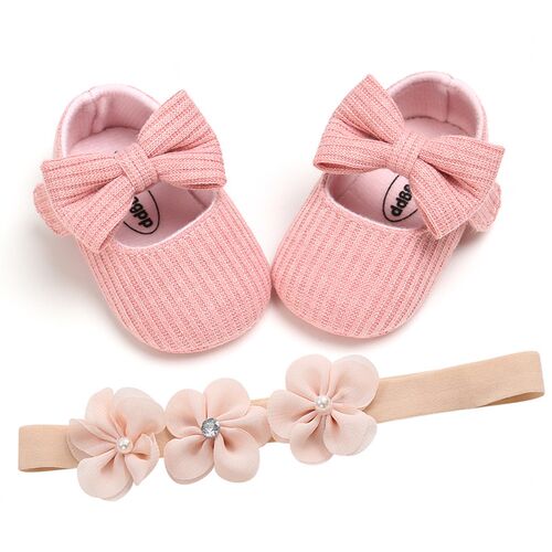 Baby Girl Shoes Soft Bottom Shoes for 01 Year Old Princess S
