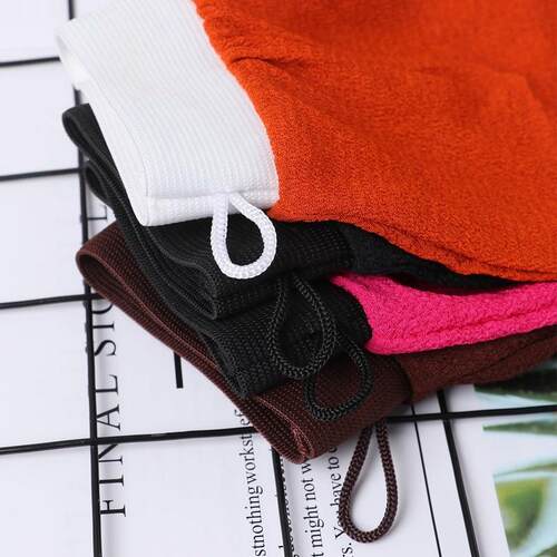1Pc Hot Moroccan Hammam Exfoliating Mitt Kessa Scrub Glove P