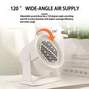 Portable Warm Air Blower Electric Foot Heater Small Space He