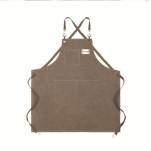 Cowboy apron home kitchen canvas oil-proof cooking 牛仔围裙
