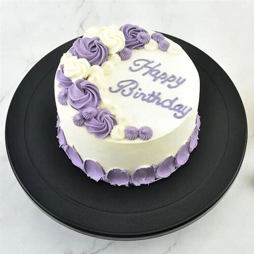1pc 11 inch (about 27.9 cm) rotating cake turntable, smooth