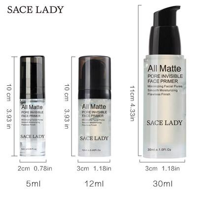 SACE LADY Face Base Primer Makeup Liquid Matte Make Up Fine