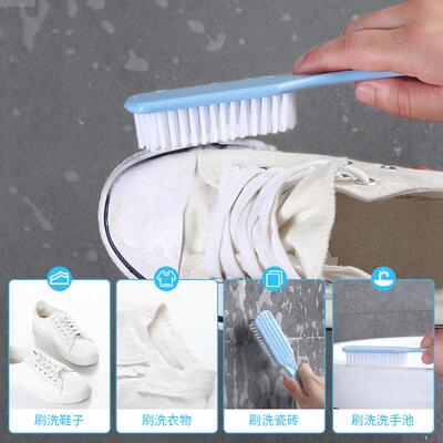 Household plastic brush soft wool shoe-washing brush软毛鞋刷