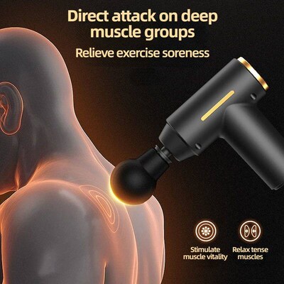 Portable Mn Muscle Massage Gun Vbraton Massage Gun Body Neck