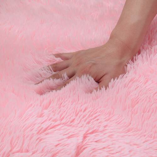 Pink Bedroom Carpet For Childrens  Room Cute Girls Floor So