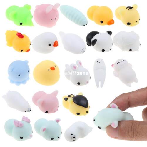 2023 new kawaii cute healing ushihito mochi squishy squeeze