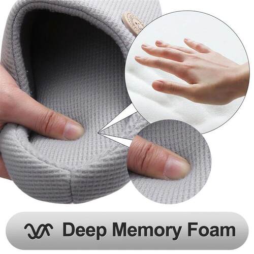 Comwarm Winter Warm Cotton Slippers For Women Men Flats Soft
