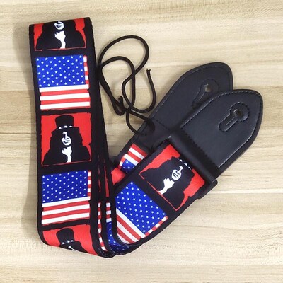 Adjustable Polyester Guitar Strap for Acoustic Electric Bass