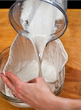 Nut Milk Bag Commercial GradeFine Mesh Nylon Bag Cheesecloth