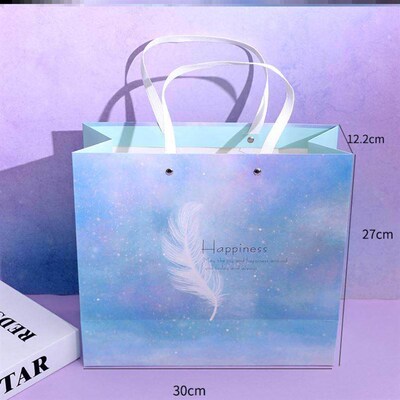 Christmas Gift Packing Bags birthday Black Gift box Decor