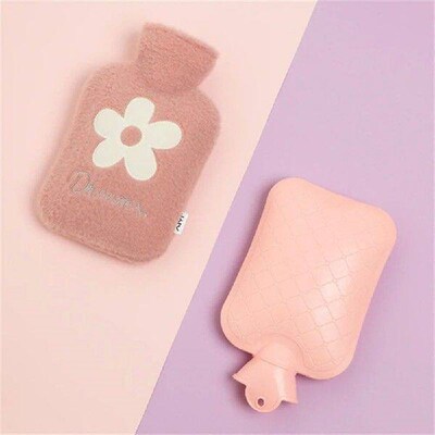 Cute Cartoon Portable Hot Water Bottle Hand Feet Warming