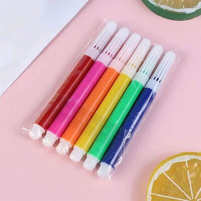 5-20Packs 6-Color Mini Watercolor Pen 9.5cm Graffiti Paintin