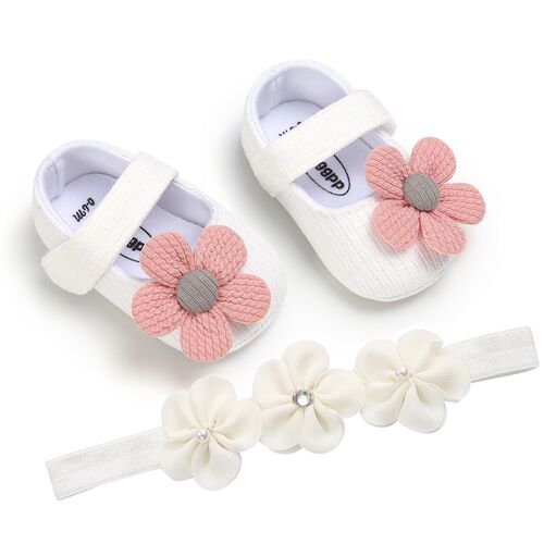 Baby Girl Shoes Soft Bottom Shoes for 01 Year Old Princess S
