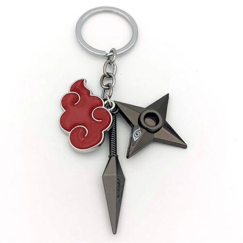 Red Cloud Keychain Charms Cartoon Fans Gifts Bag Key Chains