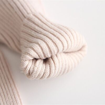 0-5Yrs Spring Baby Girls Solid Knitted Dresses Infant Kids L