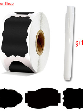 Chalkboard Labels sticker 300Pcs/Roll for Household kitchen