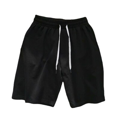 Solid Color Shorts Mens Summer 5-point Casual Pants Mens M