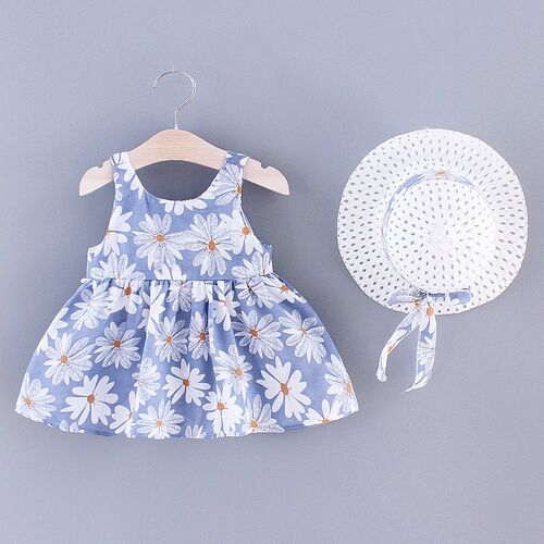 2021 New Fashion Baby Girl Dresses Princess clothing Cute 2p