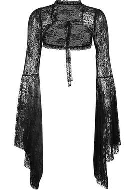 Gothic Lace Bolero 哥特风新款cos喇叭袖蕾丝小开衫小坎肩上衣