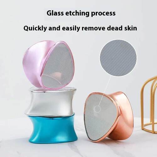 Double-sided Crystal Hair Eraser Glass Nano Foot File 2 in 1