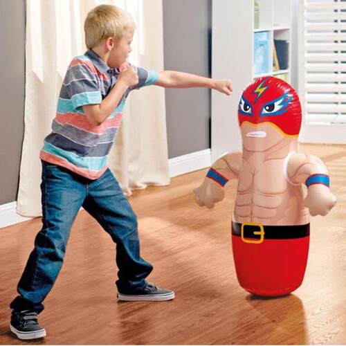 Parent Child Toys Tumbler Boxing Inflatable Punching Bag Boy