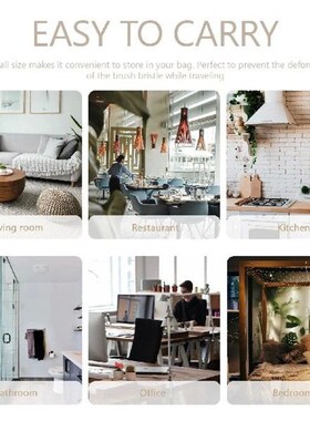 Bamboo Toothbrush Holder Portable Travel Case Compact