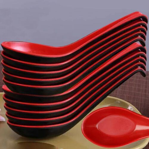 10 Mighty Porcelain Anti-Shock Spoons Japanese Rice Spoon Du