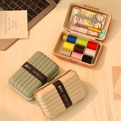 Sewing box Home sewing tool student needle and thread