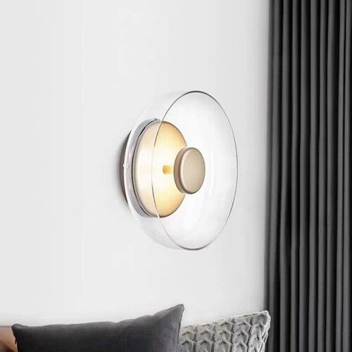 Creative Glass Living Room Wall Lamp Bedroom Bedside Sofa St