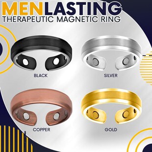 Personality Magnetic Health Ring for Women Rose Gold Creativ