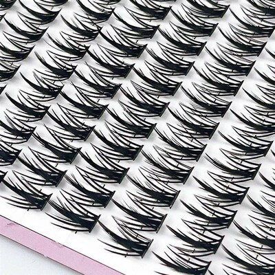 160 Bunches Eyelash Individual Eyelash Cluster Natural Eyela