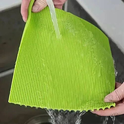 Reusable Silicone Sushi Roller Bamboo Pattern Hand Roll Mat,