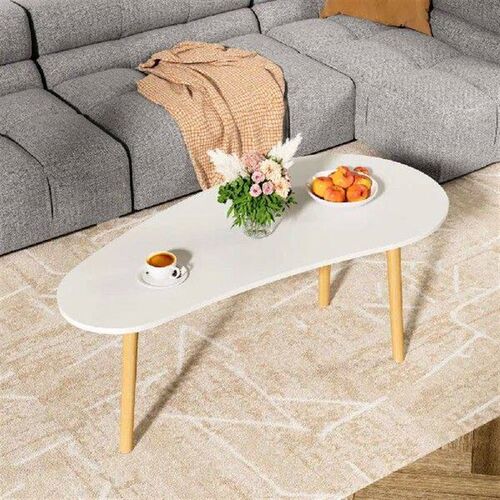 Home Dining Table Rounded Corner Strong Load-bearing Coffee