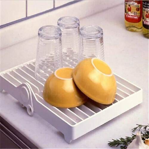 Creative Dish Plate Drain Rack Kitchen Tableware Drying Stor