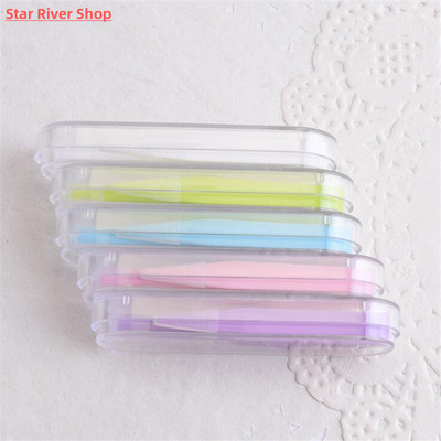 1 Set Color Contact Lens Case Box Tweezers and Suction Stick