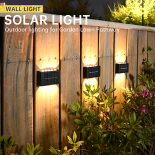 Outdoor Light Down Wall And Lamp Solar Waterproof