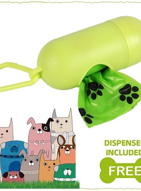 Dog Poop Bag Biodegradable Leak Proof Green Dog Waste Bags
