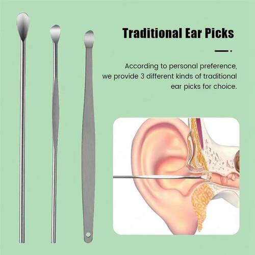 Ear Wax Cleaner Earwax Removal Tool Pick Digging Artifact Ea
