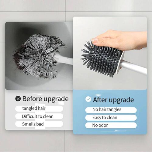 Maryya Household Cleaning Brush with Storage Box TPR Drainab
