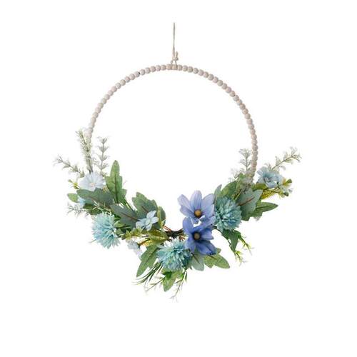 Flower bouquet Florence dandelion tea flower half ring simul