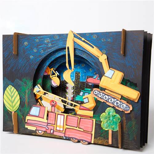 Vast Starry Sky Craft Toys for Children Dinosaur Handmad