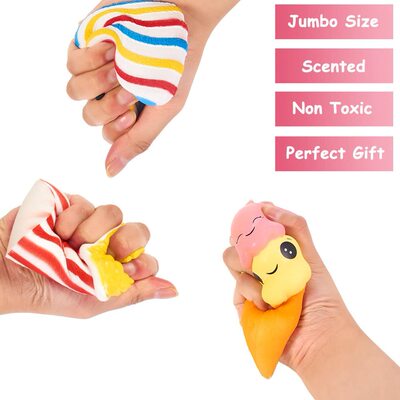 Slow Rising squishie Kawaii food Squishy Toys慢回弹发泄玩具
