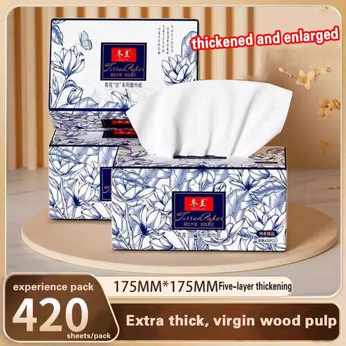 20 Packs Full Case of 420 Sheets of Toilet Paper Wholesale L