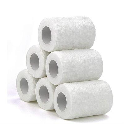 6 PACK Self-Adhesive Bandage Wrap Tape Waterproof Breathable