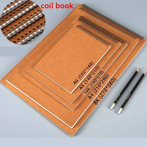 Professional skethbook Thik paper Spiral notebook Art shool