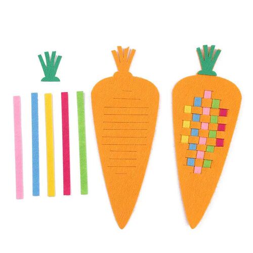 Childrens Handmade Weaving Toys Cartoon Chicken Flower Frui